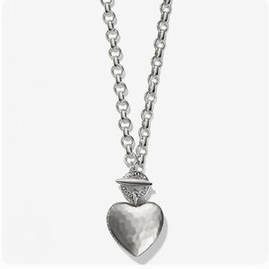 Brighton NWT Inner Circle heart toggle necklace JM7441
